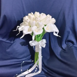 Romantik Beyaz Gül Buketi